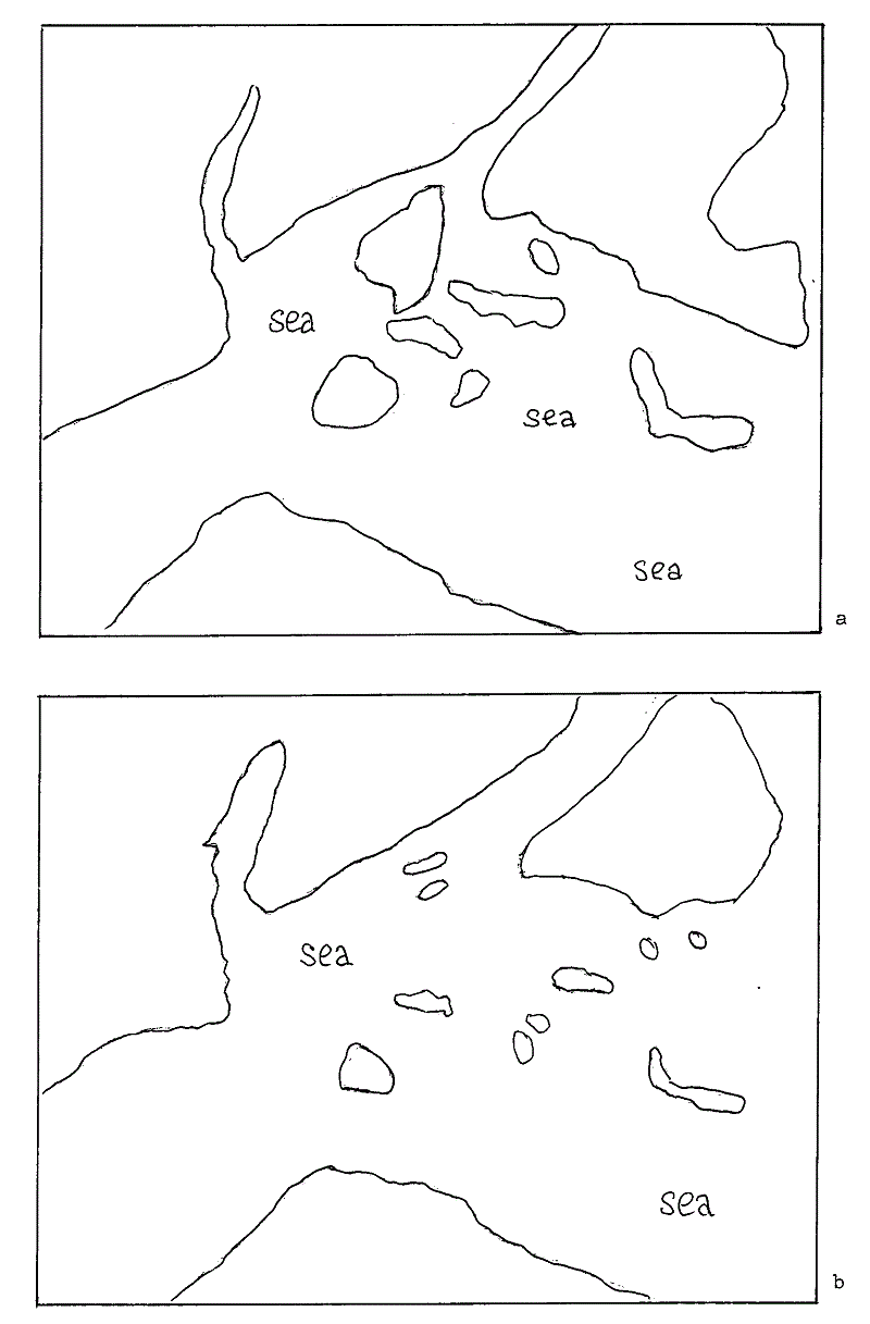 land areas in the Lower Cretaceous