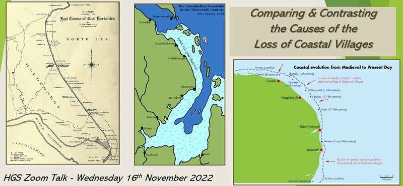 coastal erosion Yorkshire and Norfolk