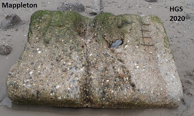 concrete boulder