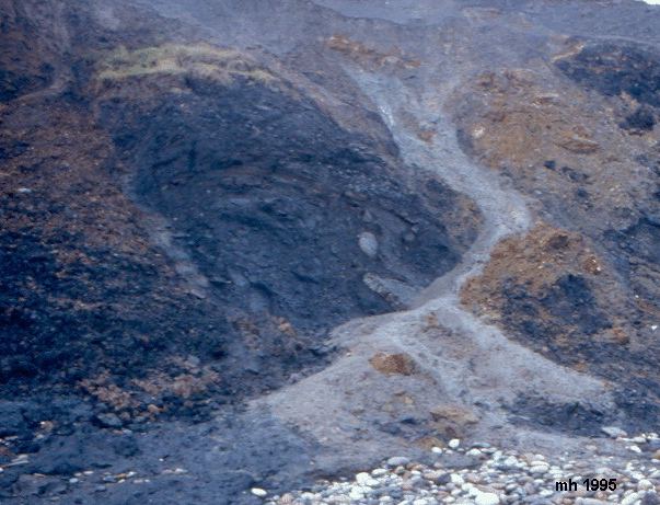 mudflow at Speeton