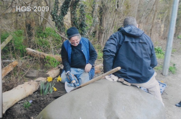 collecting the sample