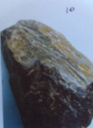 ice scratched Carboniferous Limestone